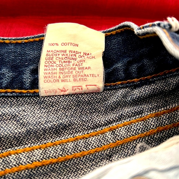 Vintage Jordache Pleated Jeans size 7, 28” inseam tapered leg, high waist - Picture 12 of 12